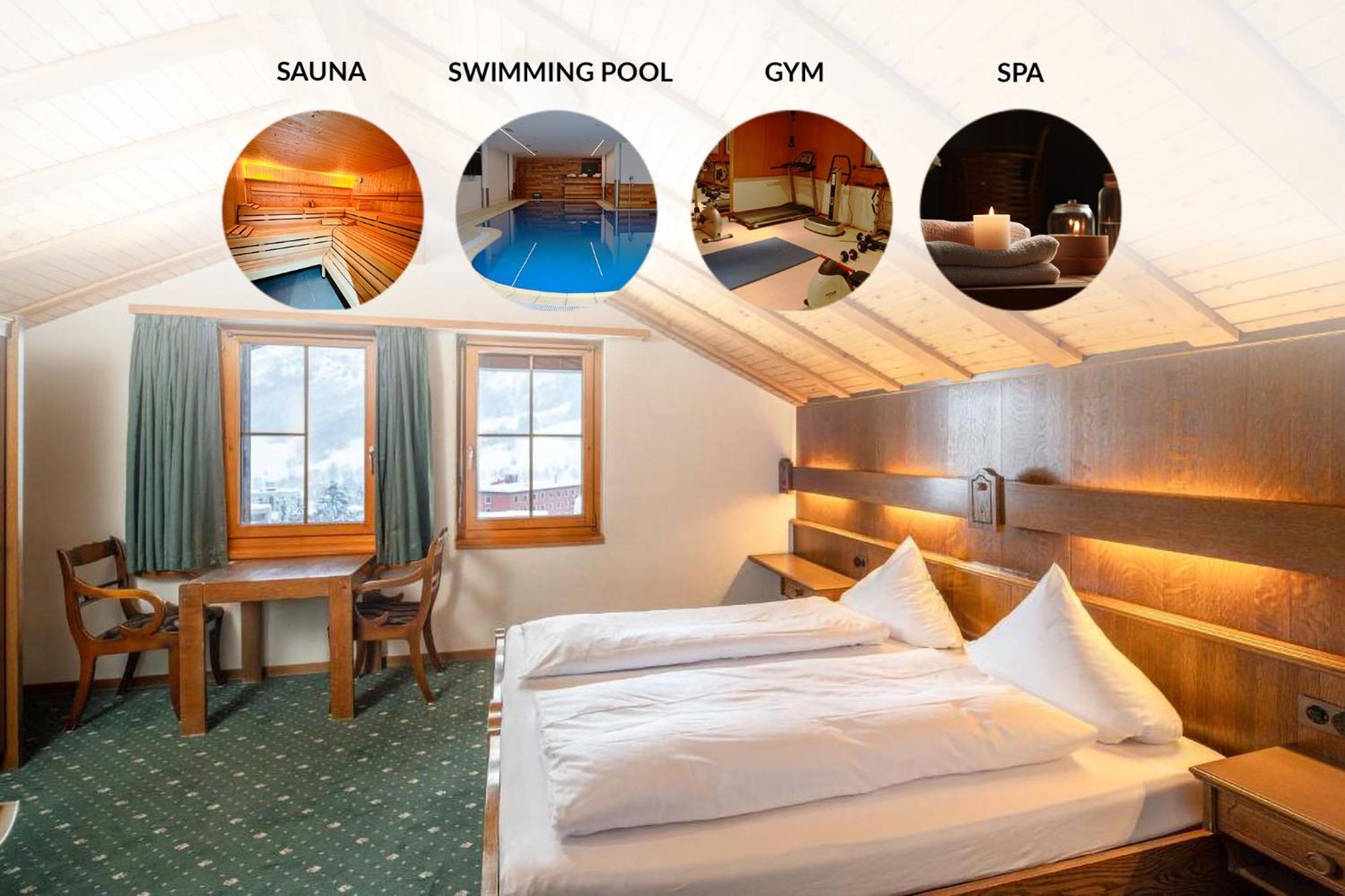 Grichting Hotel & Serviced Apartments Leukerbad Eksteriør billede